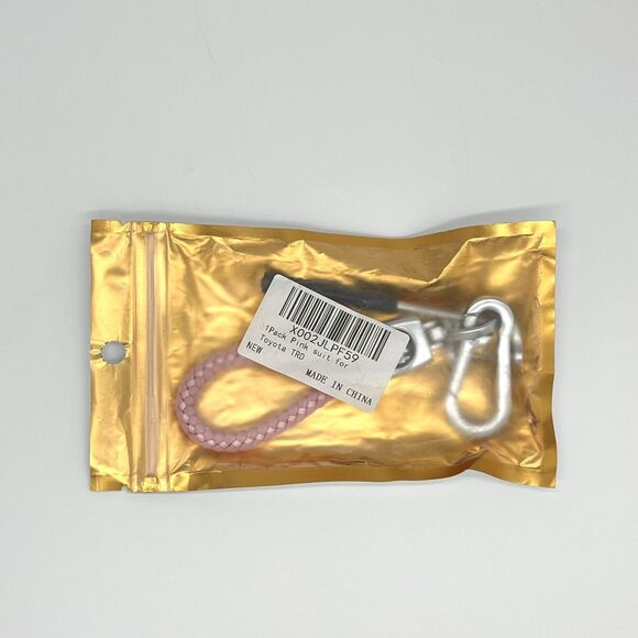 TRD Pink Rope Key Chain Clip Holder for Toyota Racing Development Tundra Tacoma - Picture 6 of 9